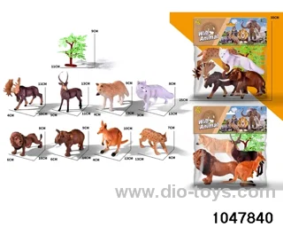 4pcs animal set