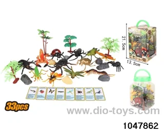 33pcs insects