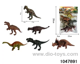 6pcs dinosaur