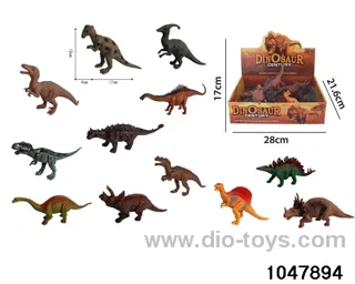 12pcs dinosaur