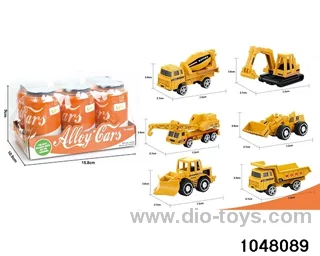 Sliding alloy car in box