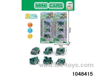 pull back car in Blister card