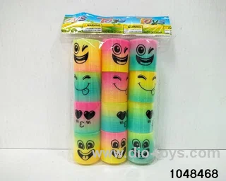 FUNNY FACE 3 RAINBOW CIRCLE IN OPP BAG