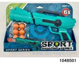Air powered gun in window box