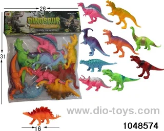 10pcs dinosaur
