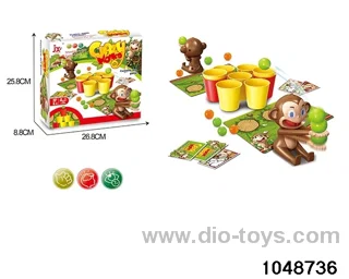 Monkey Shooting Game in color box