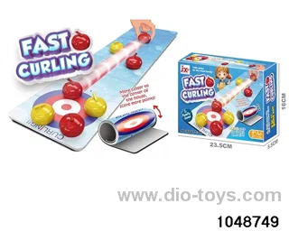 Curling games in color box
