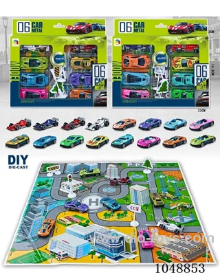 Alloy City Scene Series (6 Taxiing Simulation + 2pcs Taxiing F1/2 Mixed)