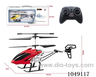 3.5 ch RC quadcopter with gyroscope