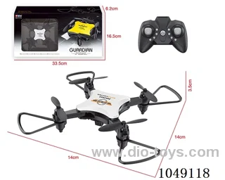 RC quadcopter with fixed altitude