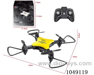 RC quadcopter with fixed altitude