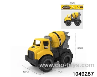 sliding vehicle in poly bag header