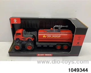 Alloy engineering crane with light music in display box