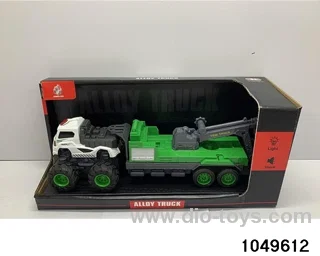 Alloy Sanitation Vehicle with Lights & Music in display box