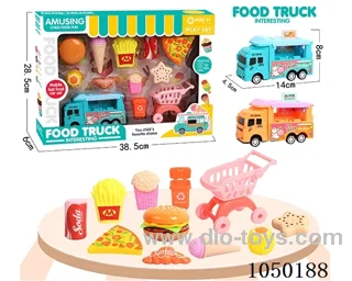 mobile fast food car set