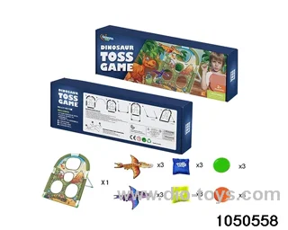sandbag throwing game in color box
