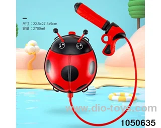 Water gun in poly bag header