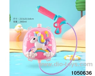 Water gun in poly bag header