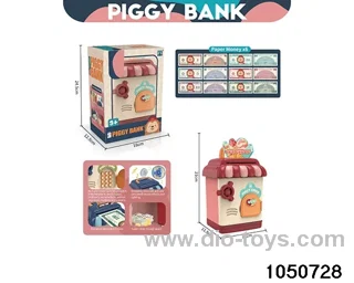 Piggy bank in window box