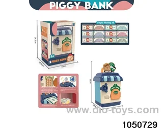 Piggy bank in window box