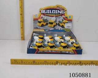 12pcs free wheel alloy car