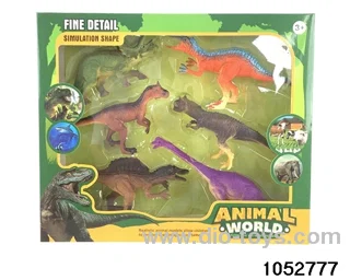 Dinosaur Set in window box