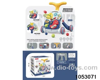 toddler stroller in color box