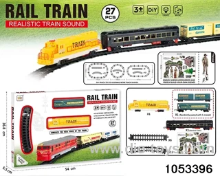 Electric Lighted Musical Train in window box