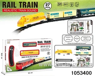 Electric Lighted Musical Train in window box