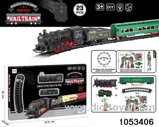 Electric Lighted Musical Train in window box