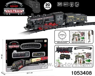 Electric Lighted Musical Train in window box