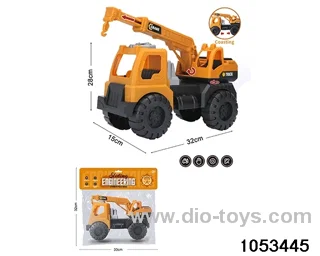 sliding vehicle in PP bag with header