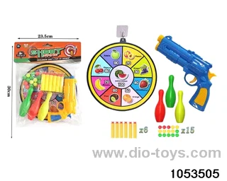 softball gun in PP bag with header