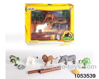 3pcs Animal Set in window box
