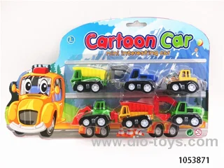 pull back car in blister card