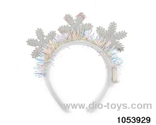 Christmas Hair Clip Headband in opp bag