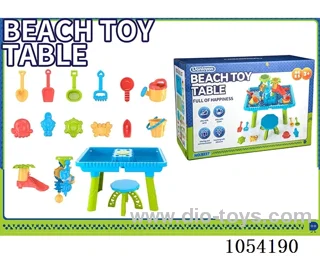 Beach toy table