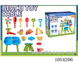 Beach toy table