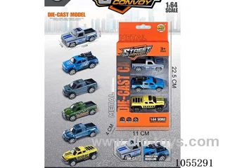 1:64 Free Wheel Alloy car in window box