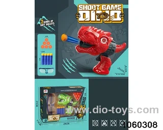 2-in-1 softball gun + ping-pong gun in window box