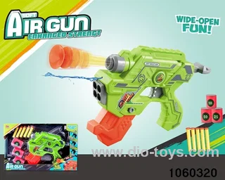 2-in-1 Softball Gun + Water Gun Set in window box