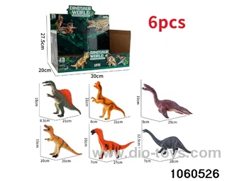 dinosaurs in display box