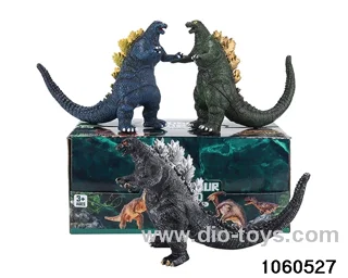 dinosaurs in display box