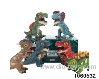 dinosaurs in display box