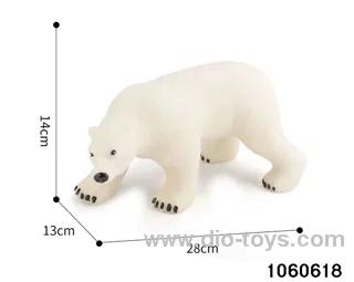 Polar Bear Animals in Hangtag