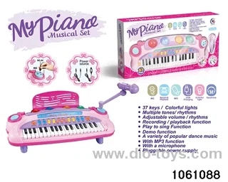 37 Keys Electronic Piano in window box
