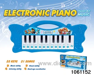 mini-piano in color box