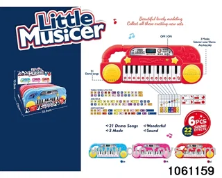24-key electronic keyboard in display box
