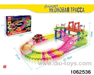 Electric rail in color box