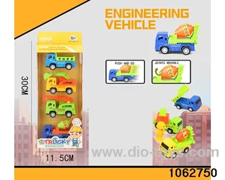 pull back car in window box